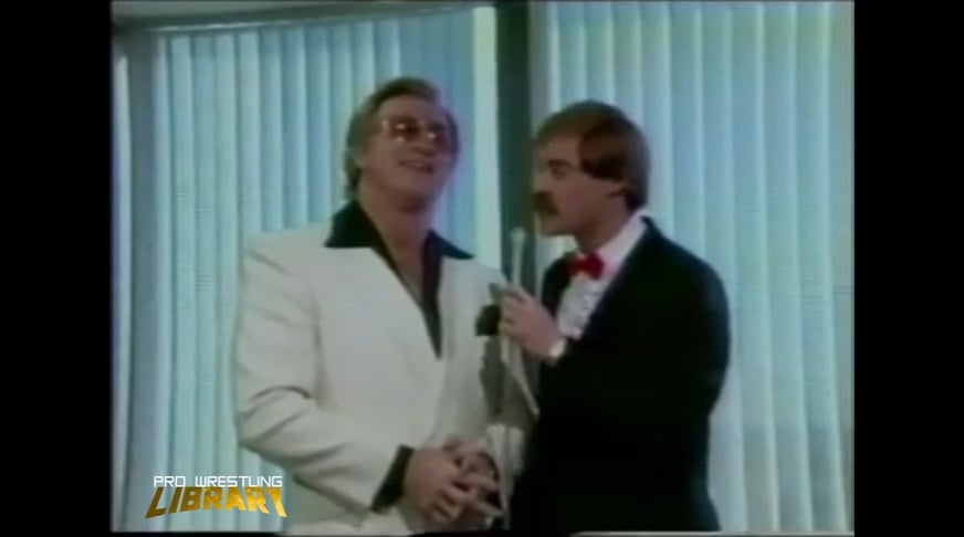 Nick Bockwinkel Talks To Ken Resnick About Lawler Title Defense On March 2, 1985 Memphis TV! – PW Library Update Apr 6, 2026